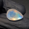 Natural Rainbow Moonstone from India Faceted | Pear| 19x13mm