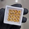 16 Pcs Of Natural Citrine Faceted | Shape: Round | Size: 7mm