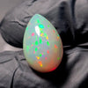 Natural Ethiopian Opal Cabochon | Pear | Size: 18x12mm - The LabradoriteKing
