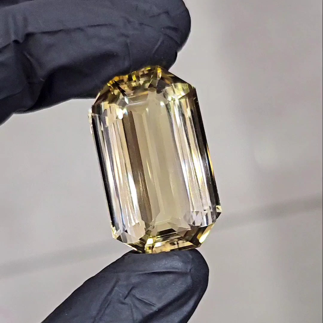 Natural Big Size Citrine |  Size: 32x19mm | Flawless Clarity Top Quality - The LabradoriteKing
