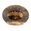 Natural Smoky Quartz Concave Cut | Shape: Oval | 32x25mm