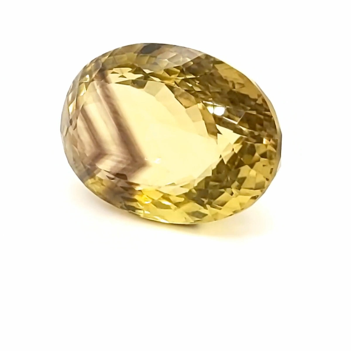 Natural Phantom Quartz Faceted | Oval | 24x17mm
