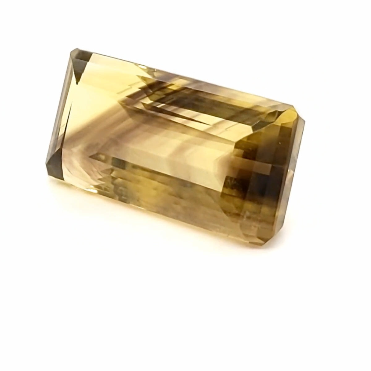 Natural Phantom Quartz Faceted | Rectangle | 28x14mm