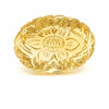 Natural Lemon Quartz Carved | Oval | 27x20mm