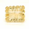 Natural Lemon Quartz Carved | Rectangle | 22x18mm