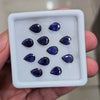 17.8cts Of  Natural Blue Sapphire Faceted | Pear | Size: 8x6mm | 11pcs
