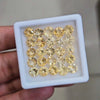 25 Pcs Of Natural Citrine Faceted | Round | Size: 6mm