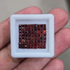 4.1cts Of  Natural Mozambique Garnet Faceted  | Square | Size:2mm | 72pcs