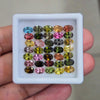 16.2cts Natural Multi Tourmaline Faceted | Oval  | Size:6x4mm |35 Pcs