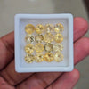 16 Pcs Of Natural Citrine Faceted | Round | Size: 7mm