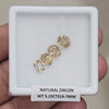 4 Pcs Natural Zircon Faceted Ceylon Unheated| Oval & Rectangle | Size: 6-7mm