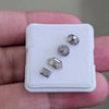 Salt And Pepper Diamonds Earth Mined Rosecut with Flatbacks | Wt: 2.1 Cts | Size: 3-7mm