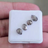 Salt And Pepper Diamonds Earth Mined Rosecut with Flatbacks | Wt: 2.3 Cts | Size: 4-7mm