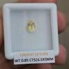 Natural Unheated Sapphire From Ceylon | 6.5x5mm | Pear
