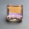 Natural Big Size Ametrine Bolivia Faceted | Rectangle Shape | Size: 22x21mm - The LabradoriteKing