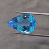 Load and play video in Gallery viewer, 1 Pcs Of Natural Blue Topaz Faceted |Pear|  Size:16x12mm