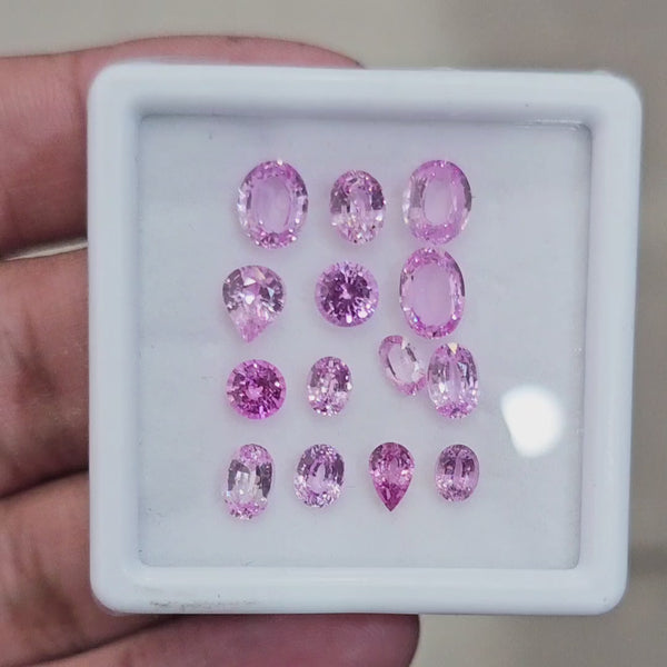 7.9Cts Natural Sri Lanka  Sapphire  | 4-7mm | Mix | Srilanka