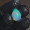Load and play video in Gallery viewer, 1 Pcs Natural Opal Cabochon Gemstone Pear Shape: | Size: 17x13mm