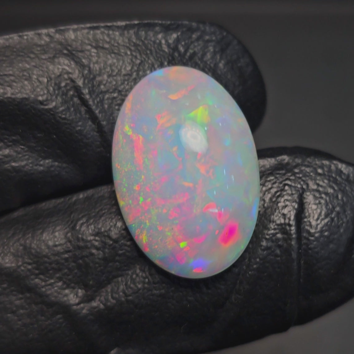 1  Pcs Of Natural Ethopian Opal  | Oval Shape | Size: 13x19mm
