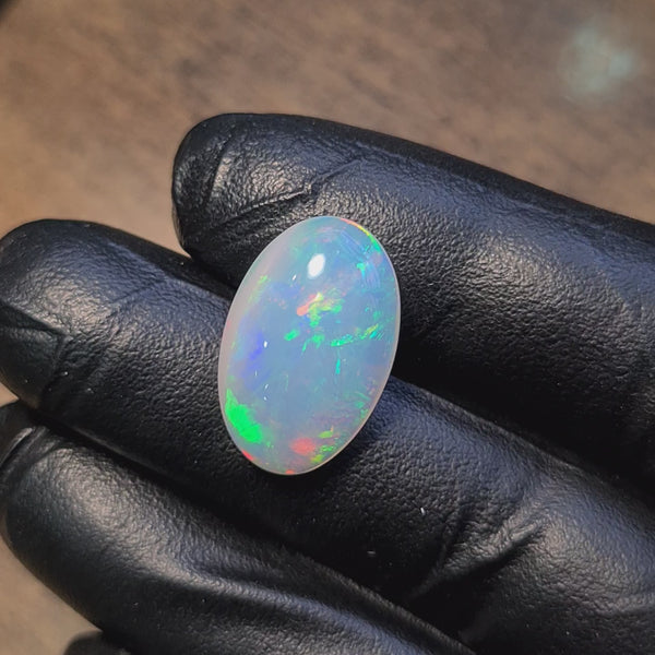 1 Pcs Of Natural Ethiopian Opal  | Oval Shape | Size: 13-20mm