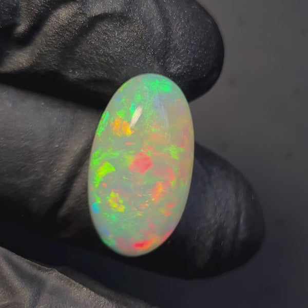 1  Pcs Of Natural Ethiopian Opal  | Oval | Size: 21x12mm