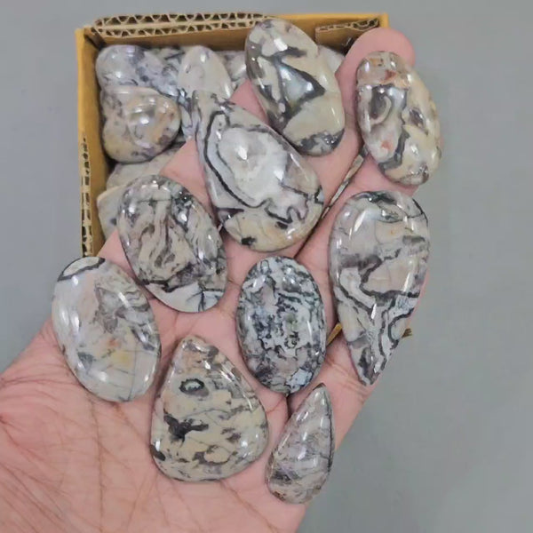 500 Grams/1KG Wave Jasper Cabochon | 1