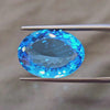 Load and play video in Gallery viewer, 1 Pcs Of Natural Blue Topaz Faceted |Oval|  Size:20x15mm