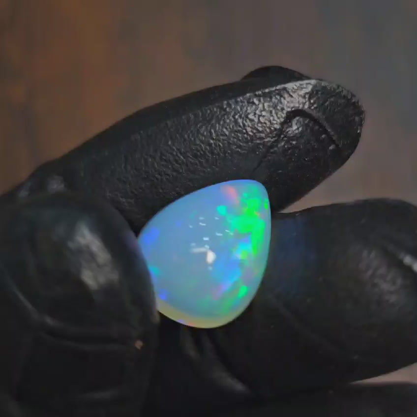 1 Pcs Natural Opal Cabochon Gemstone Pear Shape: | Size: 16x12mm