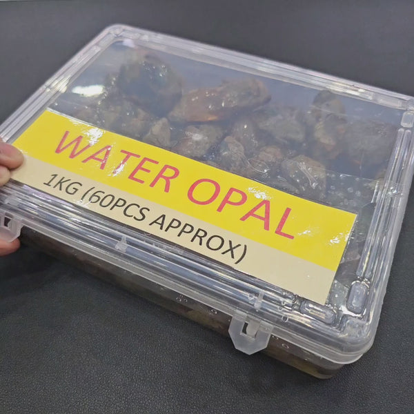 1Kg/ 500 gram of Natural Ethiopian Water Opal | Specimen Grade | All with play of colours