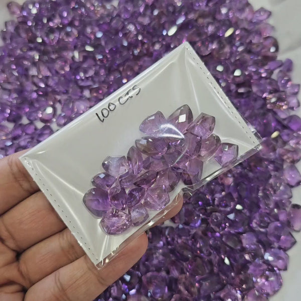 100 Carats of Fancy Amethyst/Ametrine Cuts Mix
