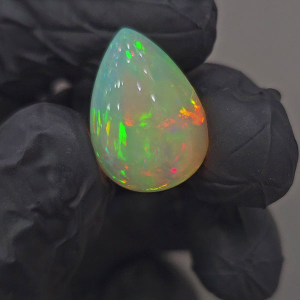 Natural Ethiopian Opal Cabochon | Pear | Size: 21x15mm