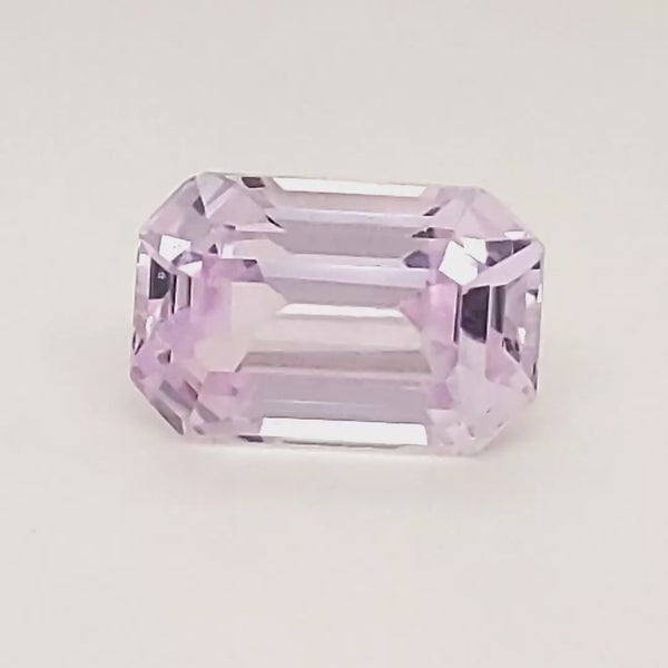 1 Pcs Of Natural Kunzite Faceted | Rectangle | Size:13x8mm