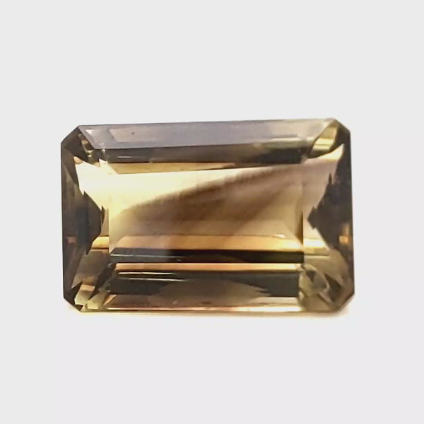 Natural Phantom Quartz Bi Color Faceted | Rectangle | Size: 21x14mm