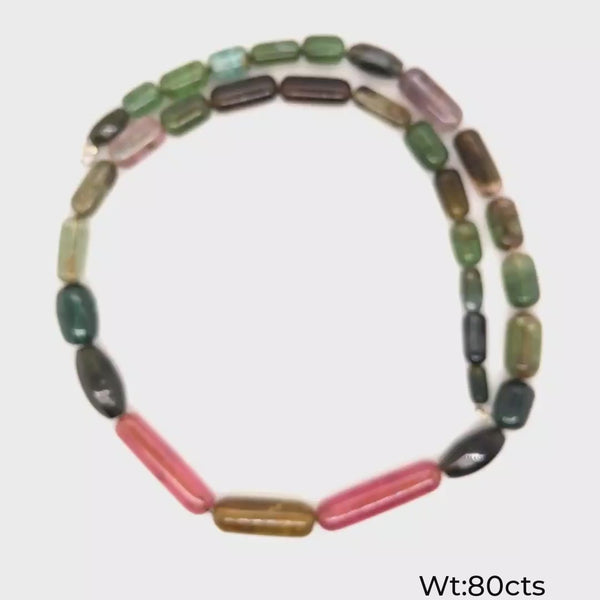 13 Inches Natural Tourmaline Beads | Beads Size:6-21mm