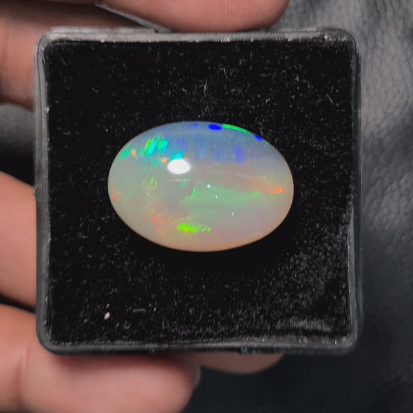 Natural Ethiopian Opal Cabochon | Oval| Size: 22x15mm
