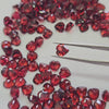 Load and play video in Gallery viewer, 20 Pcs Garnet Mozambique | Hearts Shapes 5mm
