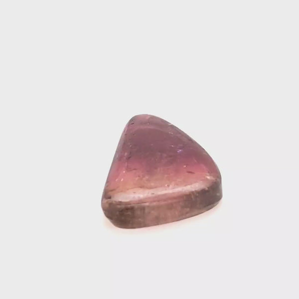 1 Pcs Of Natural Watermelon Tourmaline Slice | Size:18x13mm | With Certificate