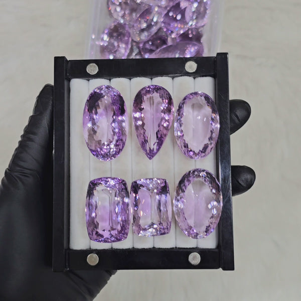 1 Pc of Lavender Amethyst 25mm to 30mm | Approx 100 cts each | Big Size