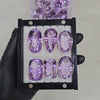 Load and play video in Gallery viewer, 1 Pc of Lavender Amethyst 25mm to 30mm | Approx 100 cts each | Big Size