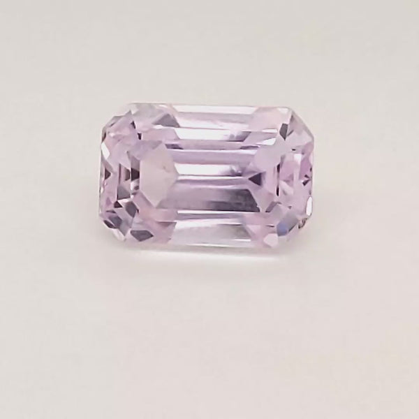 1 Pcs Of Natural Kunzite Faceted | Rectangle | Size:11x7mm