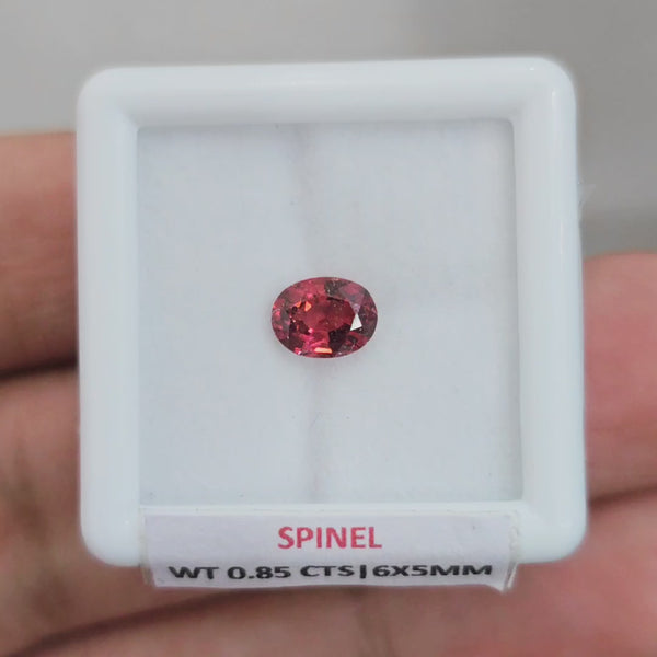 Box Of Natural Burma Spinel Faceted  | 6x5mm | Oval