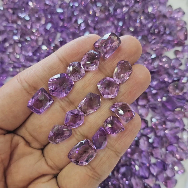 100 Carats of Fancy Amethyst/Ametrine Cuts Mix