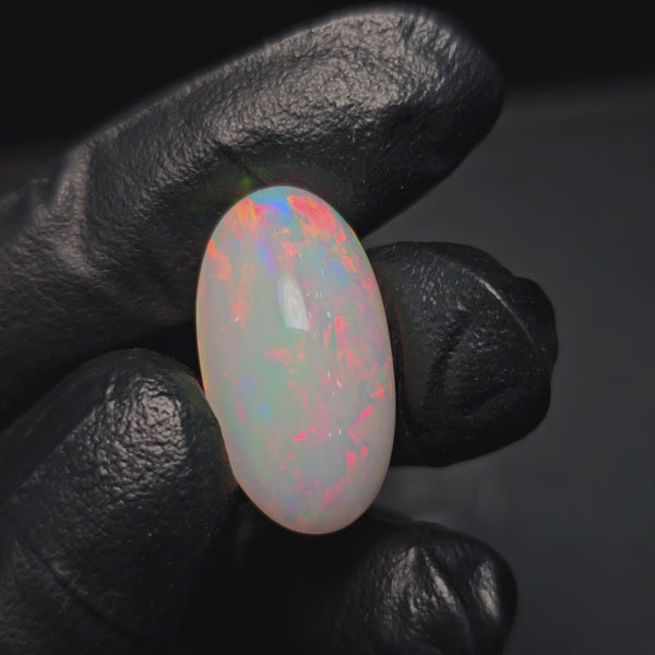 1 Pcs Of Natural Ethiopian Opal Oval Shape  |WT: 12.9 Cts|Size: 24x13mm