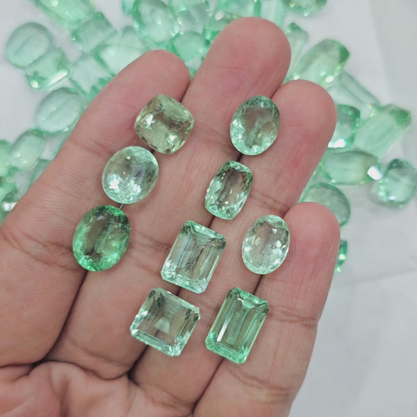 1 Pc Natural Flourite | Flawless Green | 9-12mm