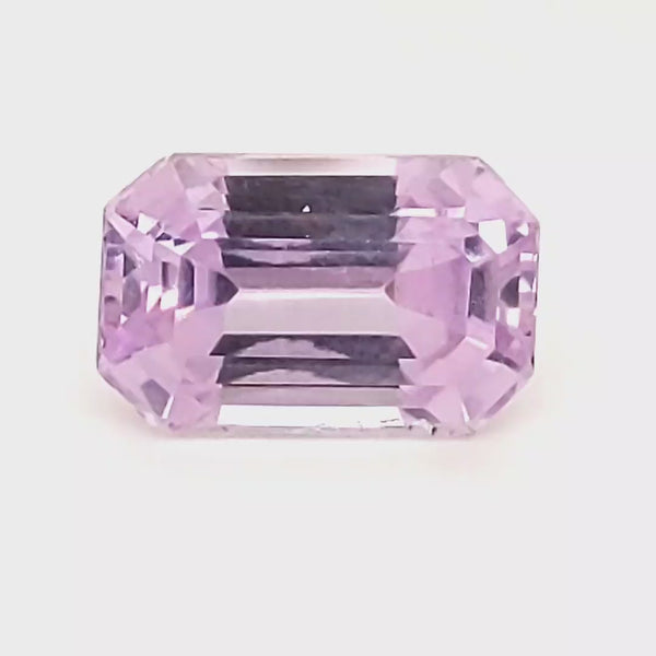 1 Pcs Of Natural Kunzite Faceted | Rectangle | Size:13x8mm