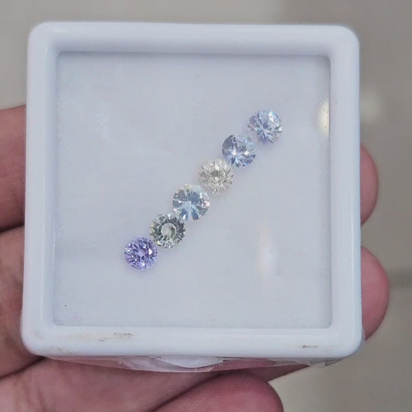2.7Cts Natural Madagascar  Sapphire  | 5mm | Round
