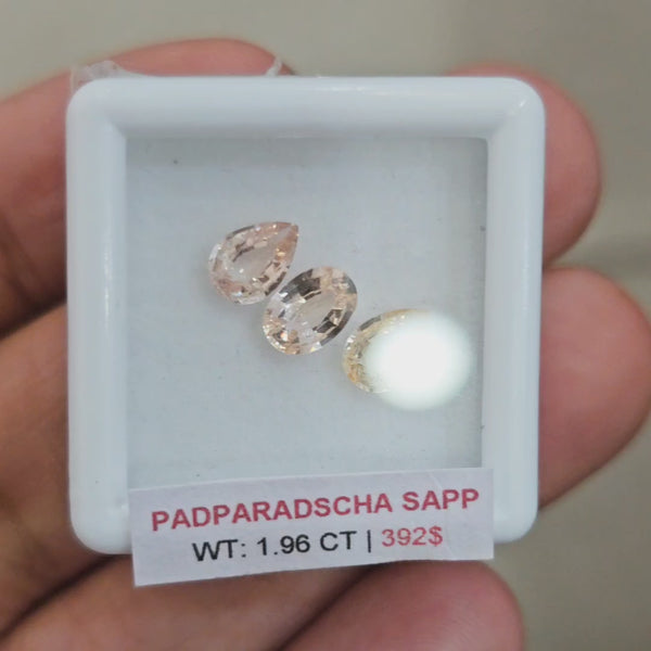 Box Of Natural Sri Lanka Unheated Sapphire  | 6mm | Oval & Pear