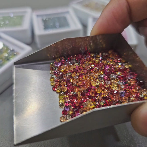30 Pcs Sapphires Multi | Ideal Cut 2.25mm