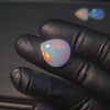 Load and play video in Gallery viewer, 1 Pcs Of Natural Ethopian Opal Teardrop Shape  |WT: 8.5 Cts|Size:18x16mm