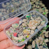 200 Carats Black Opal Rough Lot | 10–25mm | Precious Fire Play Rough Stones - The LabradoriteKing